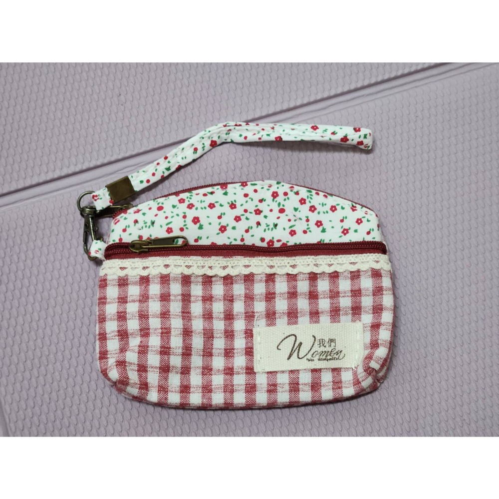 拼布 碎花 零錢包 手拿包-細節圖9