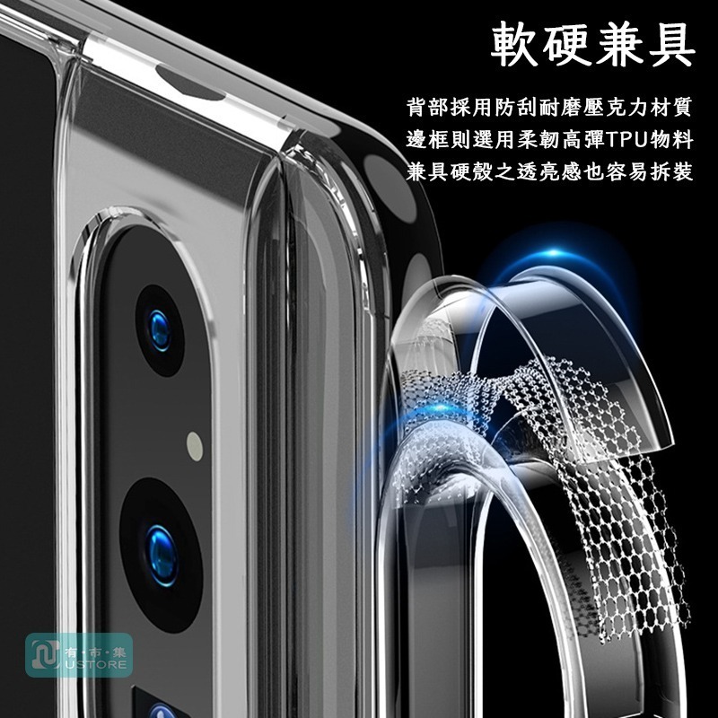 適用Google Pixel系列透明防摔磁吸手機殼保護殼▢Pixel 9 8 8a 7a 7 6a 6 5 XL Pro-細節圖3