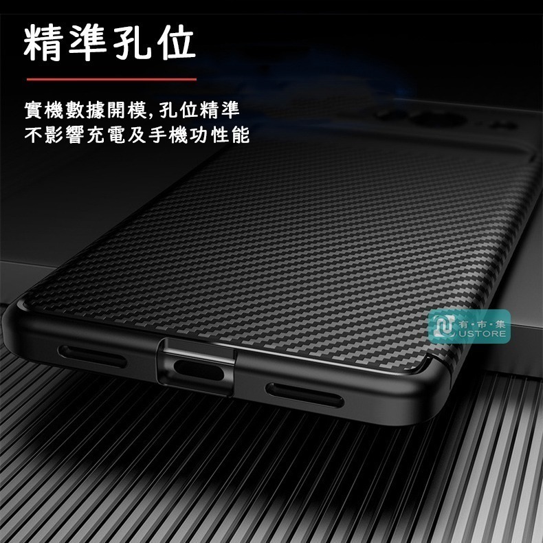 適用Google Pixel系列商務風防指紋碳纖維背紋保護殼▢Pixel 9 8 8a 7a 7 6 6a Pro XL-細節圖4