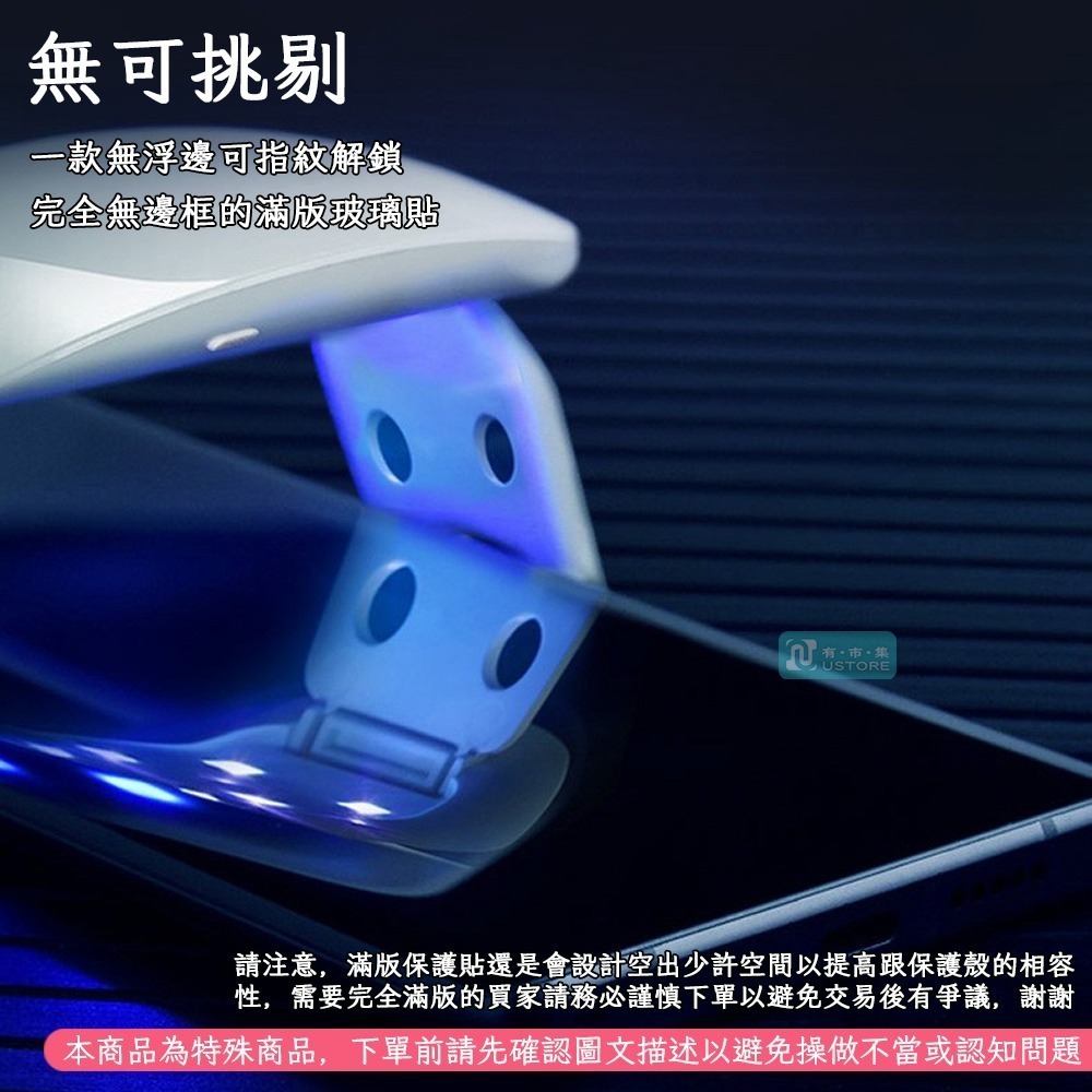 適用Google Pixel系列強效指紋解鎖光學級玻璃透明UV鋼化玻璃螢幕保護貼▢Pixel 6 7 Pro-細節圖2