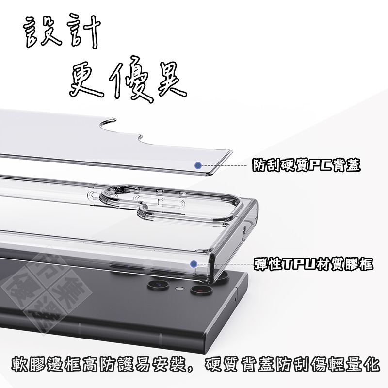 適用三星S系列極透磁吸系列抗氧化強固型軍規級防摔全透明手機殼 保護殼▢S23 S23+ Plus Ultra-細節圖7