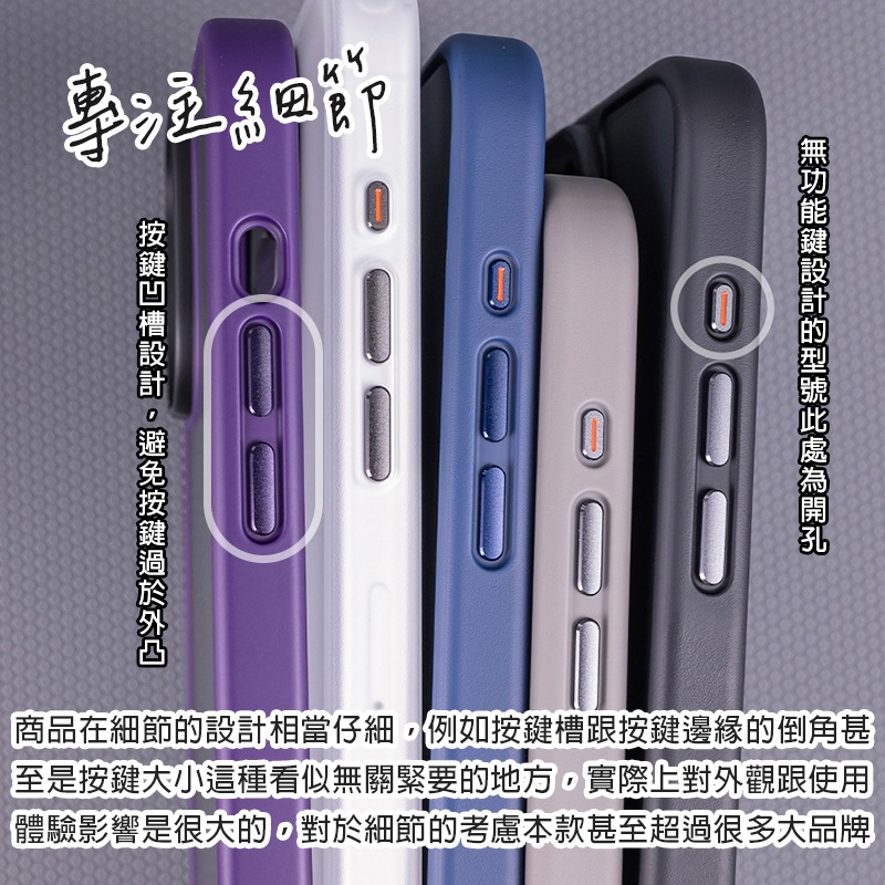 適用蘋果iPhone12/13/14系列日系經典膚感防摔保護殼手機殼▢iPhone 12 13 14 Pro Plus-細節圖3