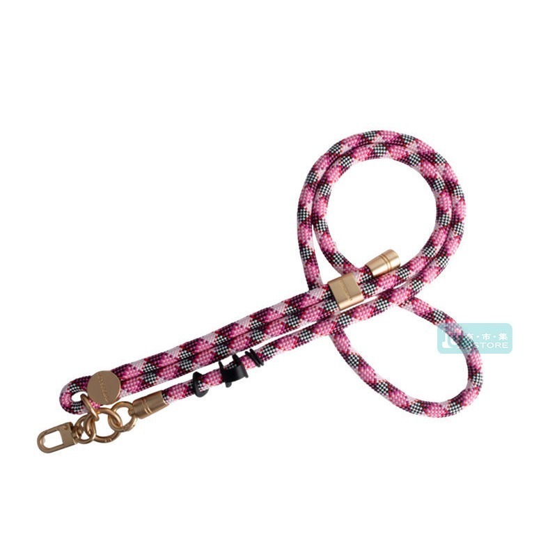 7MM / 9MM寬版減壓可調節長度安全反光簡約斜紋 / 像素風格手機掛繩 手機繩 斜挎掛繩 斜肩背掛繩 貼片掛繩-規格圖9