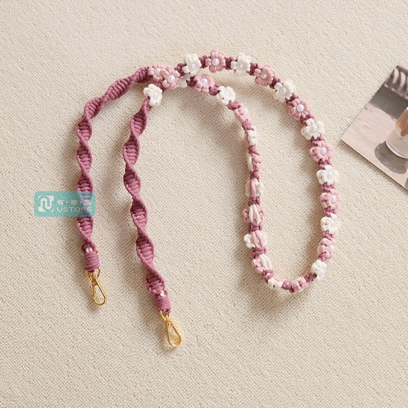 酒紅+白色+透明掛片┃現貨