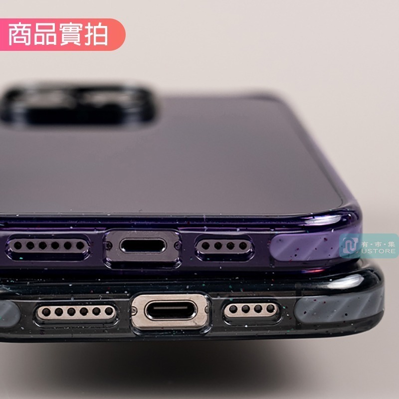 適用蘋果iPhone系列透彩磁吸Magsafe全包高彈性氣墊防摔手機殼保護殼保護套▢iphone15 pro Plus-細節圖7
