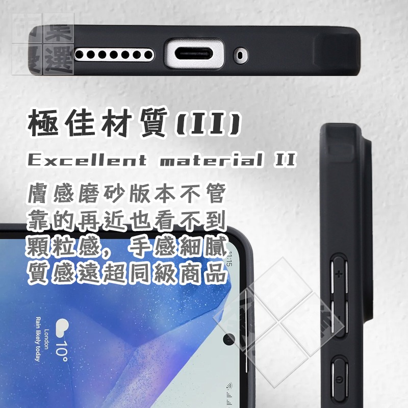 適用 三星 Galaxy S24 FE磁吸全透明強固型軍規級膚感防指紋防摔手機殼 保護殼-細節圖5