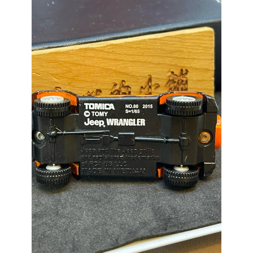 TOMICA 80 吉普車 Jeep WRANGLER 無盒-細節圖6
