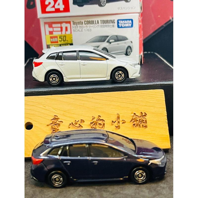 TOMICA 多美小汽車 2020 NEW 24 TOYOTA 豐田 Corolla Touring 一般/初回 新車貼-細節圖7
