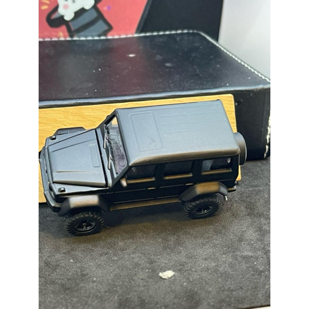 美捷輪 MAJORETTE Benz G63 AMG G class 消光黑 二改逸品-細節圖5