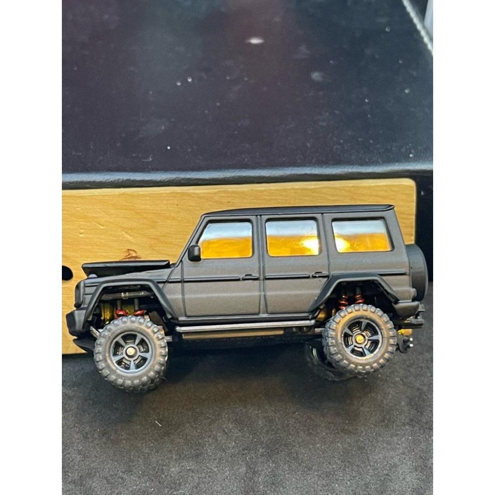 美捷輪 MAJORETTE Benz G63 AMG G class 消光黑 二改逸品-細節圖7