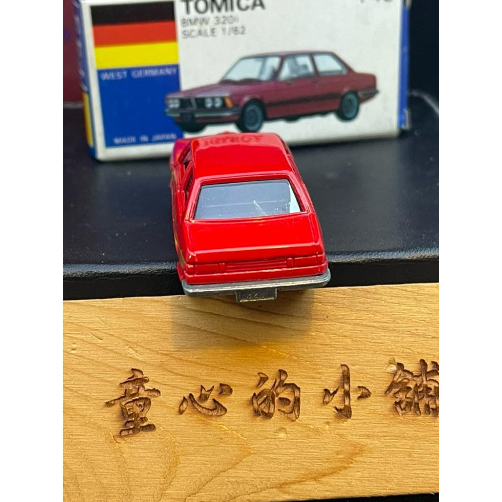 Tomica 日本製 藍盒 no.F43 BMW 320i 寶馬 紅色 絕版-細節圖5