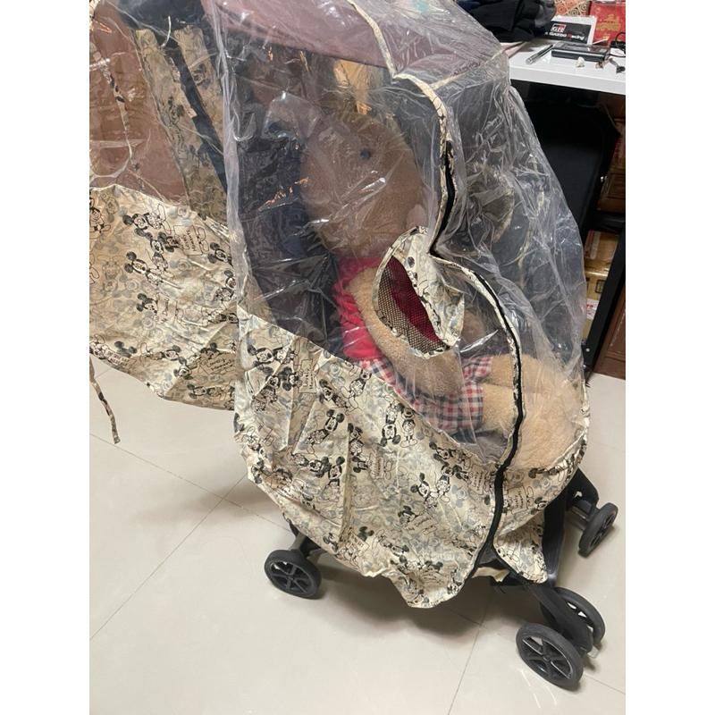 Disney迪士尼米奇嬰兒車防風雨罩-細節圖3
