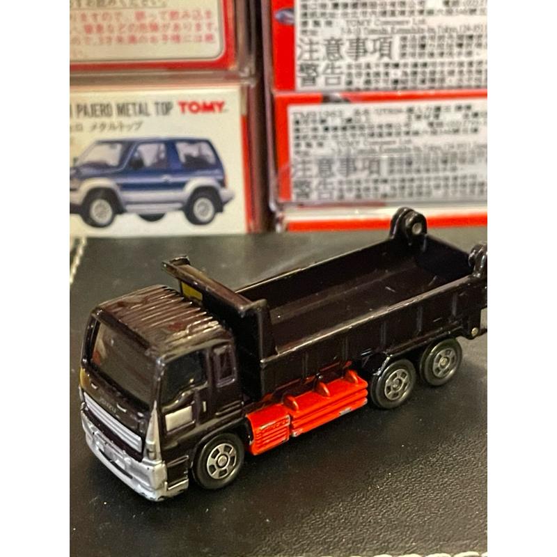 Tomica  黑色 ISUZU GIGA 砂石車 特注-細節圖2