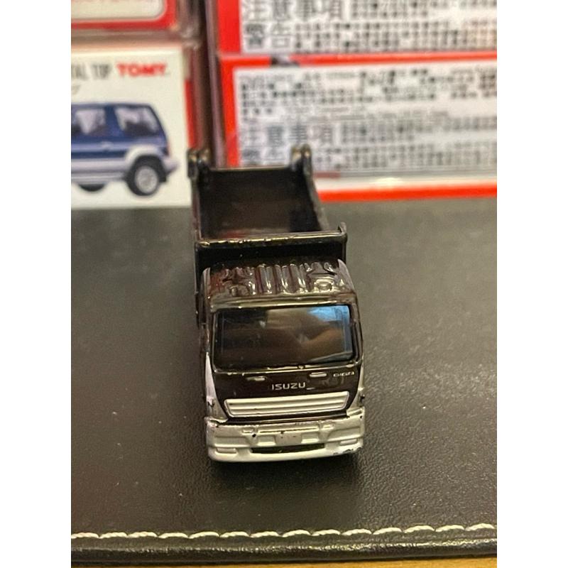 Tomica  黑色 ISUZU GIGA 砂石車 特注-細節圖4