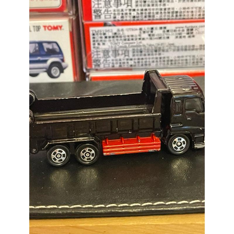 Tomica  黑色 ISUZU GIGA 砂石車 特注-細節圖7