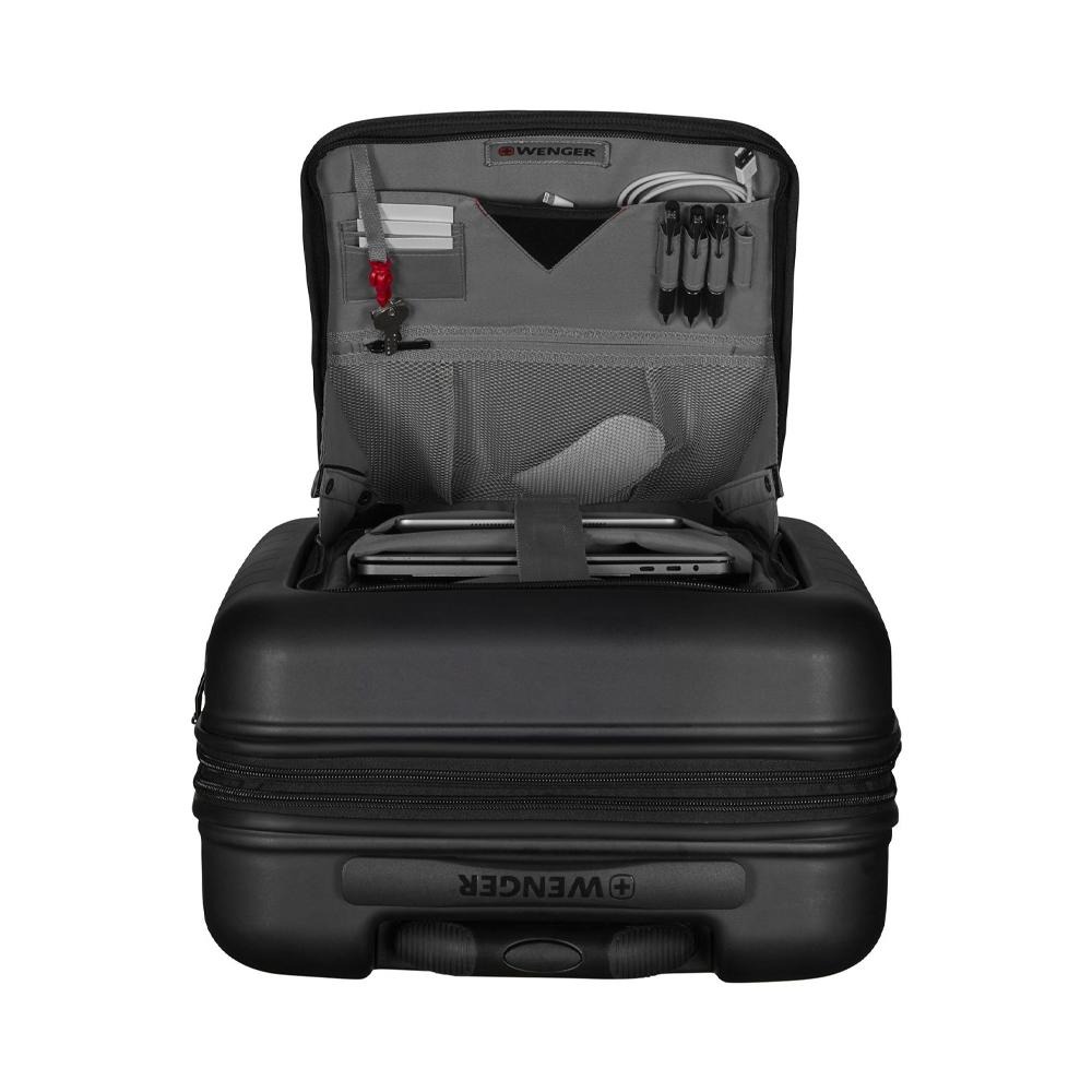 WENGER 威戈 Syntry 前開可放筆電行李箱 20吋 黑灰 610163-細節圖6