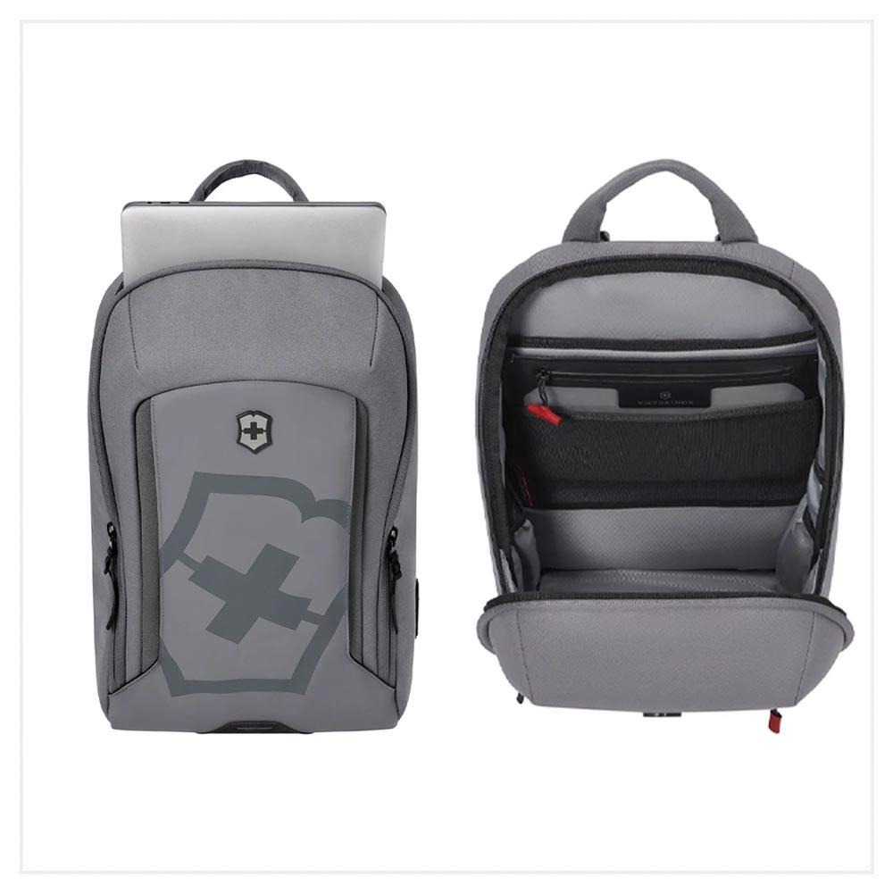 VICTORINOX 瑞士維氏 Touring 2.0後背包 30x17x43cm 灰/黑 612115/612116-細節圖3