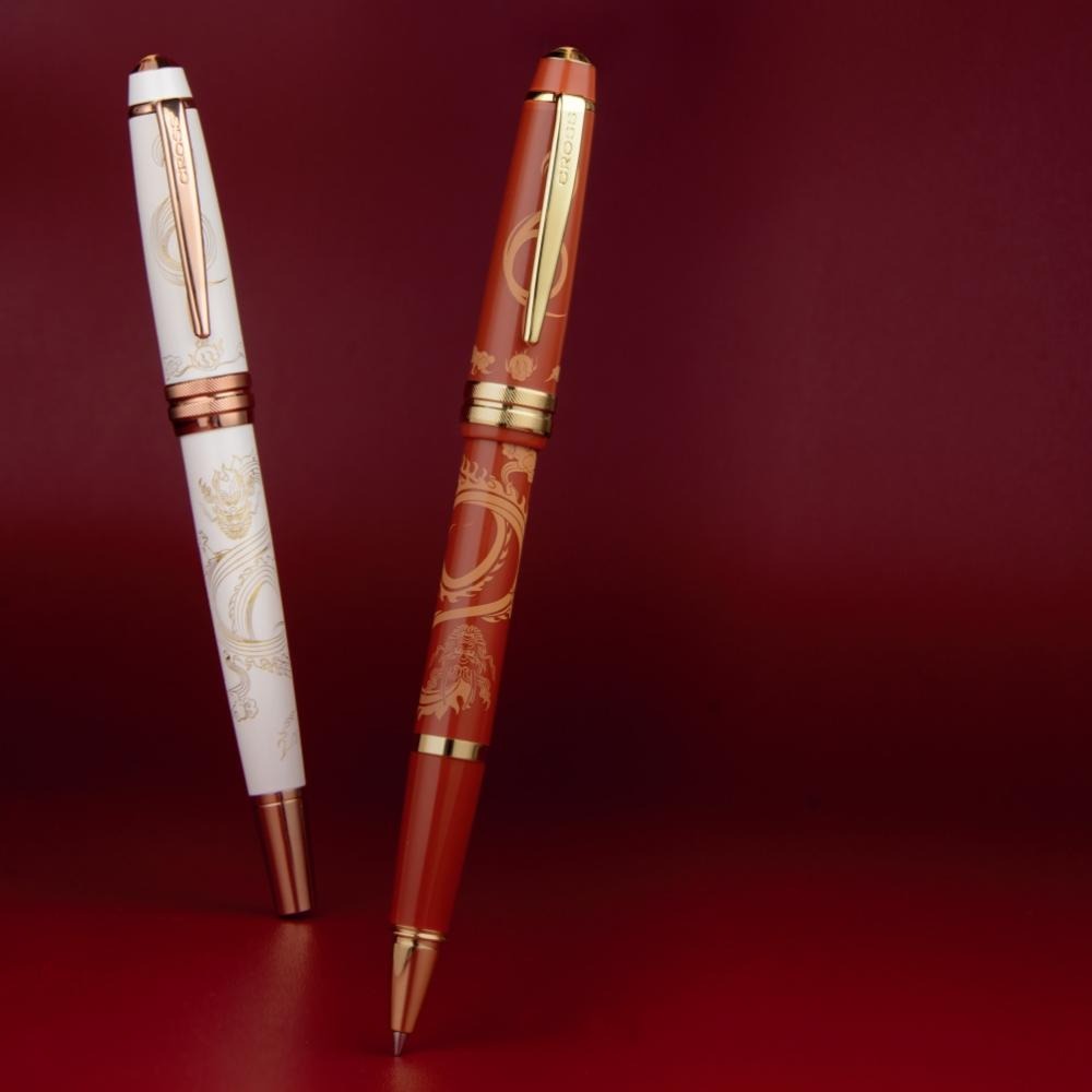 CROSS Bailey貝禮系列 2024龍年紀念鋼珠筆 白桿 AT0455-23-細節圖6