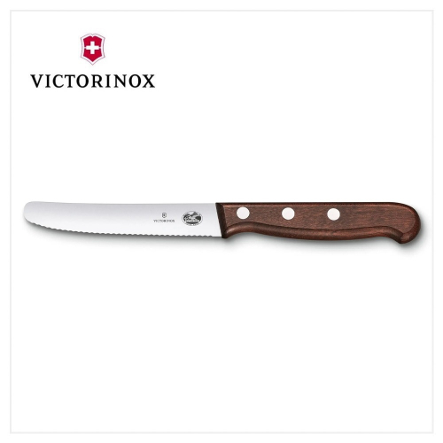VICTORINOX 瑞士維氏 木製蕃茄刀 5.0830.11G
