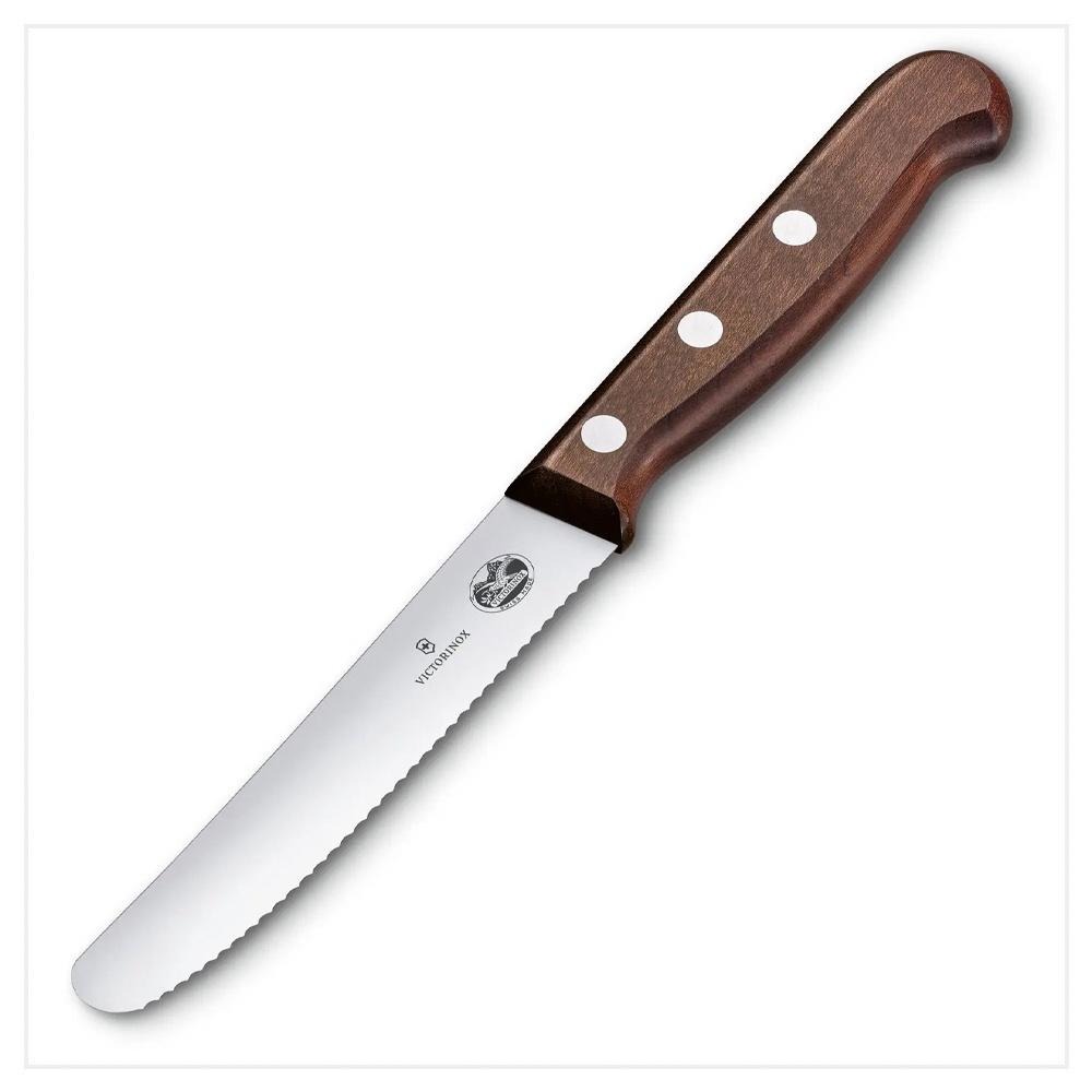 VICTORINOX 瑞士維氏 木製蕃茄刀 5.0830.11G-細節圖2