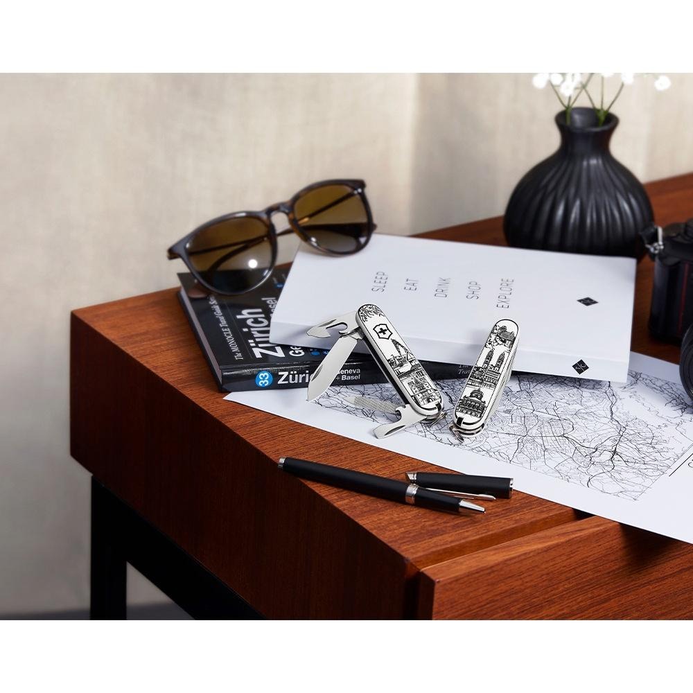 VICTORINOX 瑞士維氏 瑞士刀 2022限量版 11用 84mm 0.2603.7L22-細節圖4