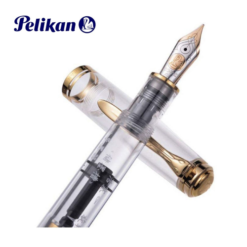 Pelikan 百利金 M800 鋼筆 透明示範筆 F