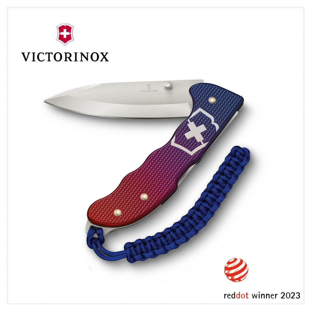 VICTORINOX 瑞士維氏 瑞士刀 Evoke Alox 折疊式獵刀 136mm-規格圖11