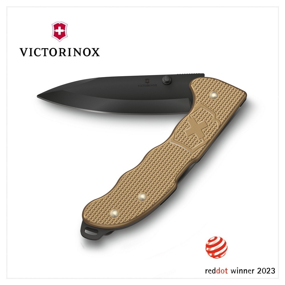 VICTORINOX 瑞士維氏 瑞士刀 Evoke Alox 折疊式獵刀 136mm-規格圖11