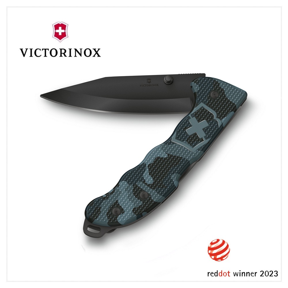 VICTORINOX 瑞士維氏 瑞士刀 Evoke Alox 折疊式獵刀 136mm-規格圖11