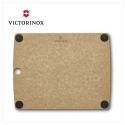 VICTORINOX 瑞士維氏 多合一防滑砧板S(附凹槽) 29.2x22.8x0.6 cm 咖/黑 7.4125-規格圖8