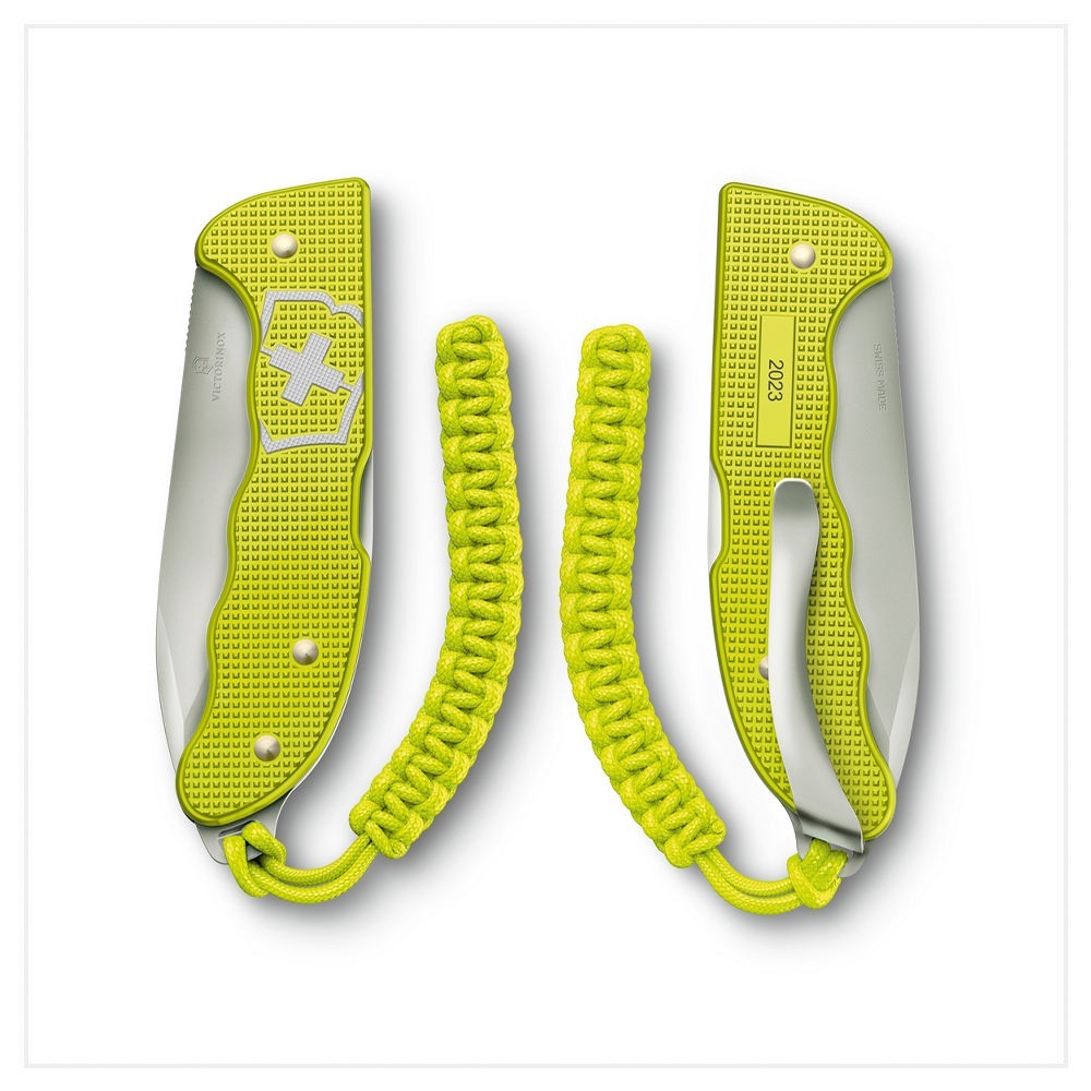 VICTORINOX 瑞士維氏 瑞士刀 鋁合金 4用 136mm 限量版電光黃 0.9415.L23-細節圖3