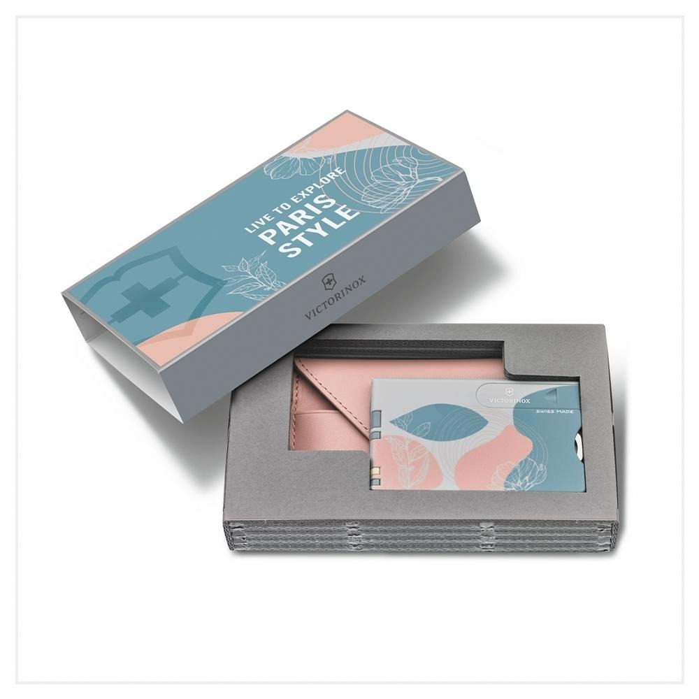 VICTORINOX 瑞士維氏 瑞士卡 女士系列 10用(附皮套) 巴黎/悉尼/紐約 0.7100.E221/22/23-細節圖3