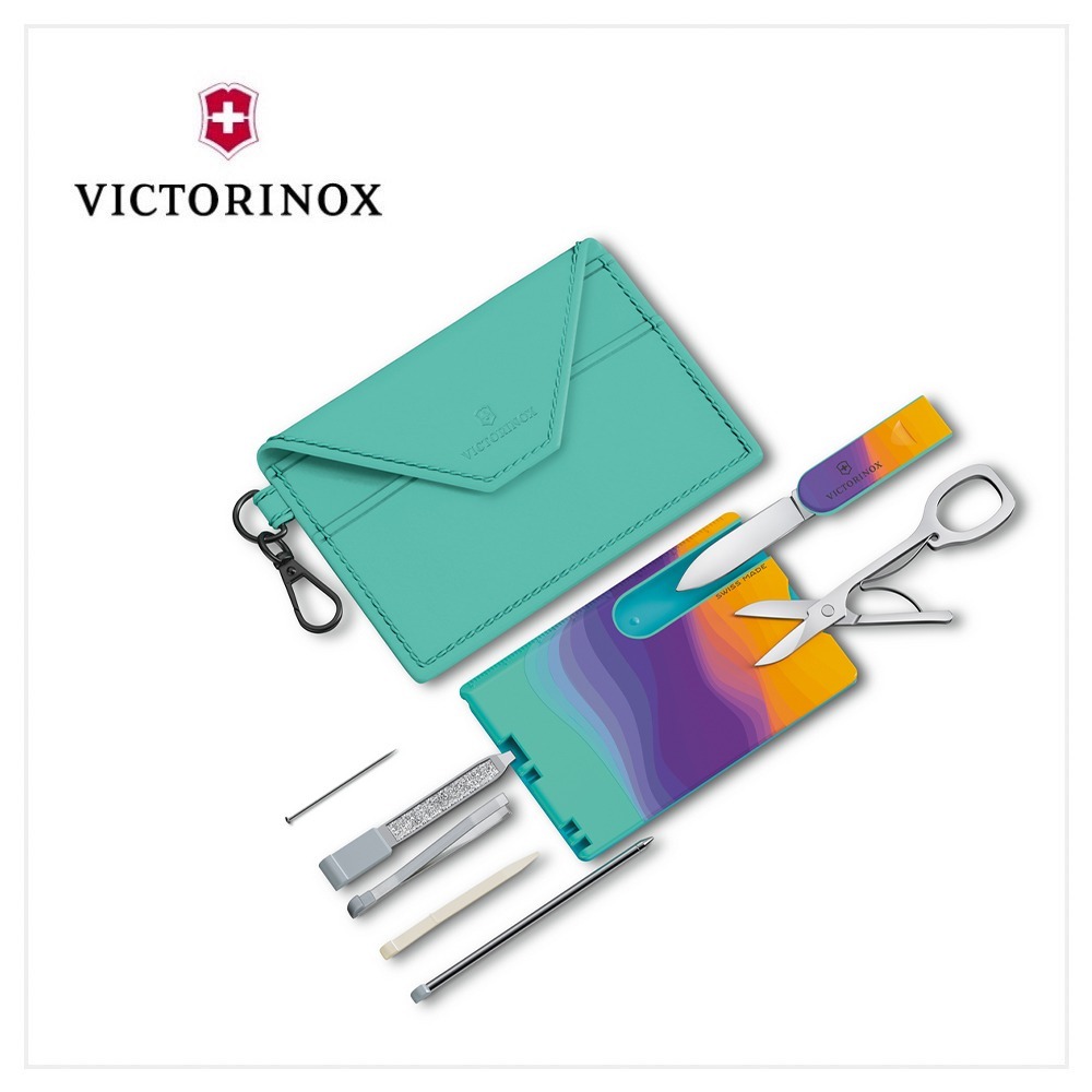 VICTORINOX 瑞士維氏 瑞士卡 女士系列 10用(附皮套) 巴黎/悉尼/紐約 0.7100.E221/22/23-細節圖4