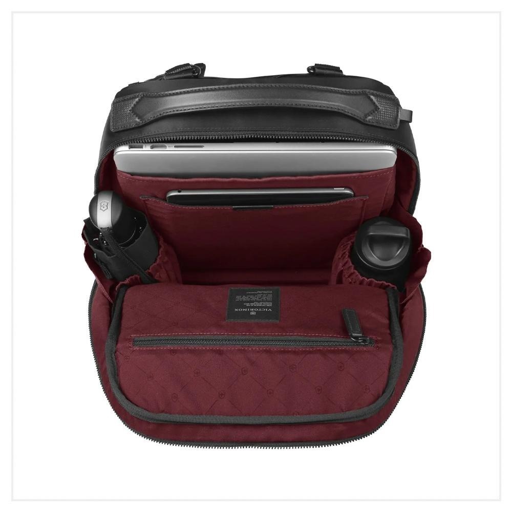 VICTORINOX 瑞士維氏 AlexNero系列 15.6吋電腦後背包 黑/海軍藍 611804/653669-細節圖5