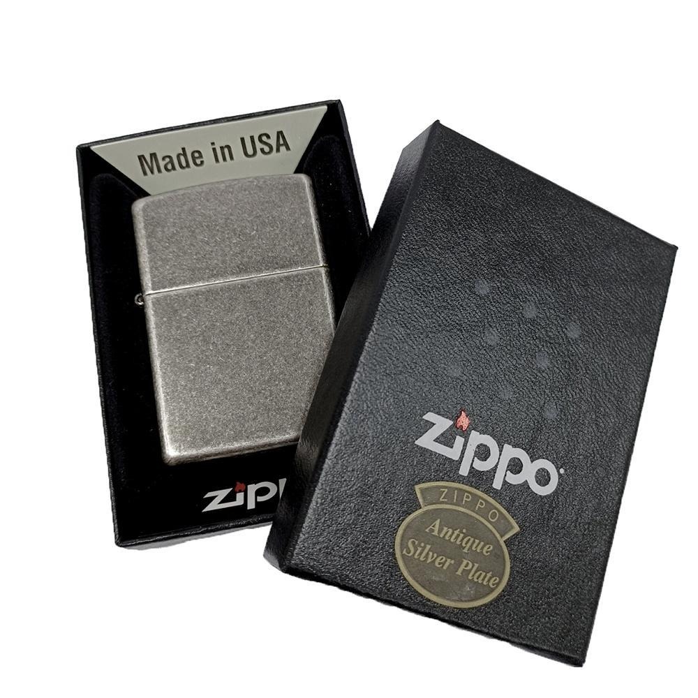 ZIPPO 打火機 古銀 121FB-細節圖2