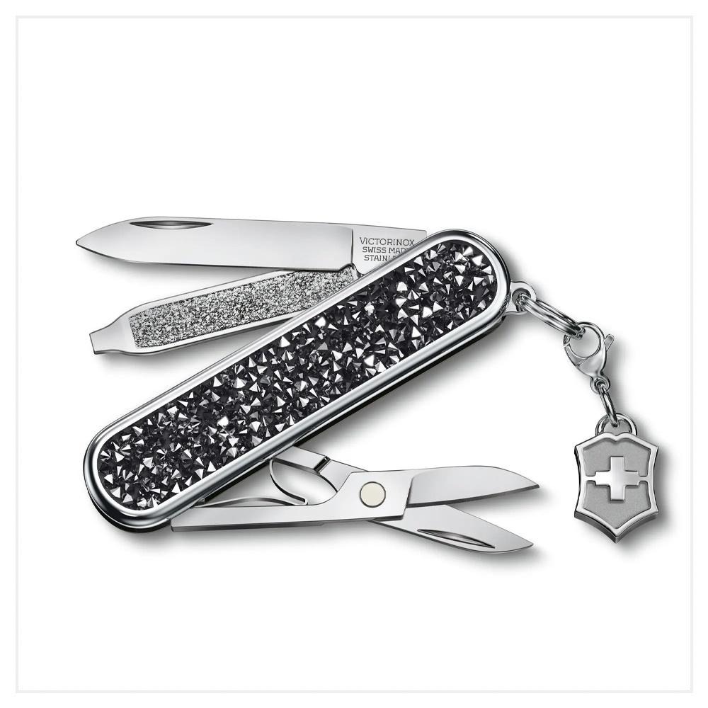 VICTORINOX 瑞士維氏 瑞士刀 Classic Brilliant 5用 58mm 水晶 0.6221.35-細節圖2