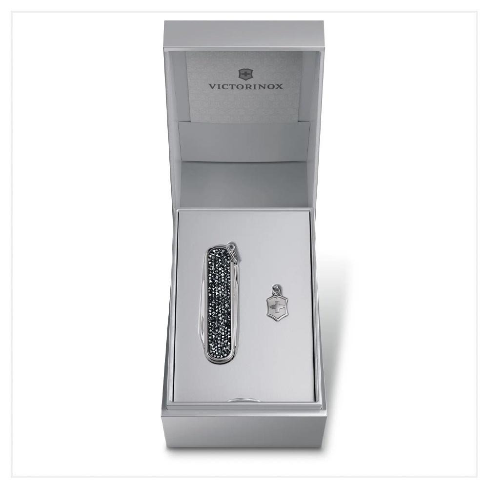 VICTORINOX 瑞士維氏 瑞士刀 Classic Brilliant 5用 58mm 水晶 0.6221.35-細節圖4