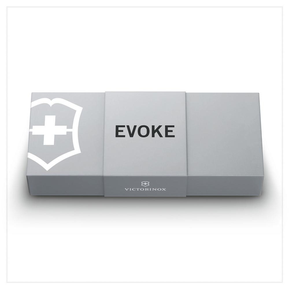 VICTORINOX 瑞士維氏 Evoke BS Alox 折疊式獵刀 4用 136mm 極黑 0.9415.DS23-細節圖4