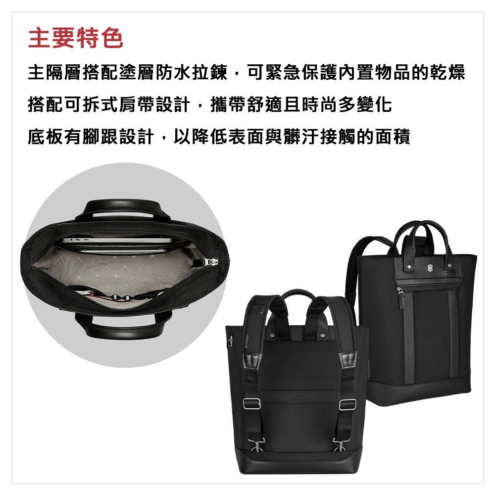 VICTORINOX瑞士維氏Architecture Urban2兩用手提袋 611957/612672/653354-細節圖8