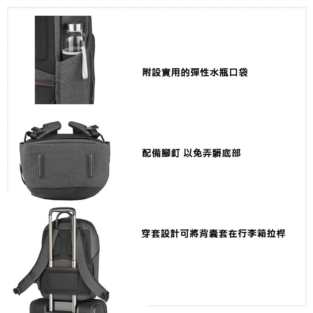 VICTORINOX 瑞士維氏 ArchitectureUrban2城市系列 後背包 灰/藍 611955/612670-細節圖5