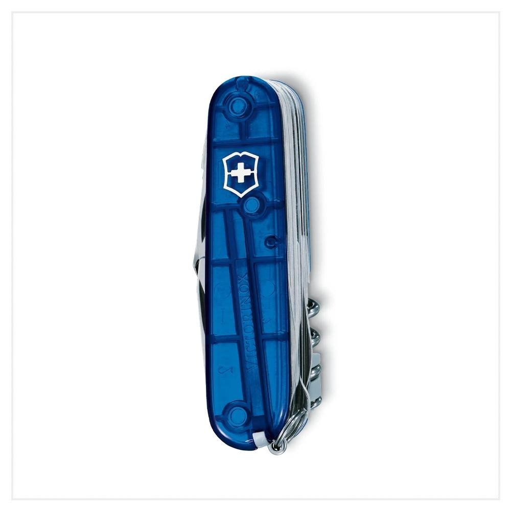 VICTORINOX 瑞士維氏 瑞士刀 Swiss Champ冠軍刀 33用 91mm 透藍 1.6795.T2-細節圖2