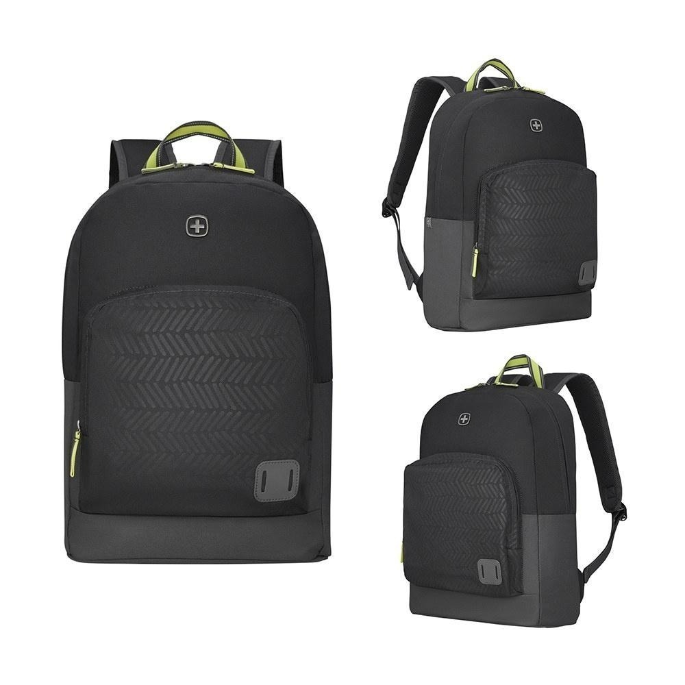 WENGER 威戈 Crango 16吋 電腦後背包 黑/紅/粉 611979/611980/611982-細節圖2