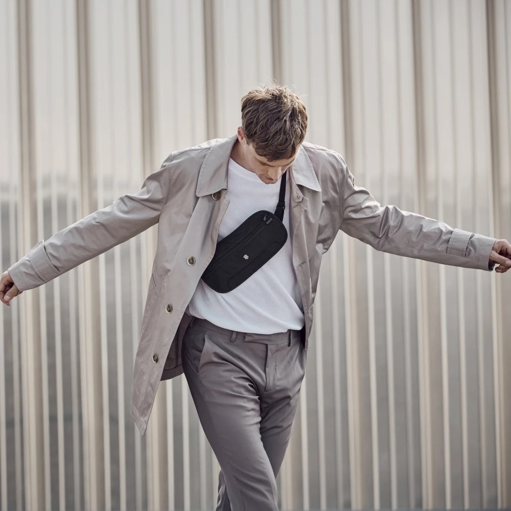 VICTORINOX 瑞士維氏 TA 5.0 貼身防搶包RFID 黑 610601-細節圖5