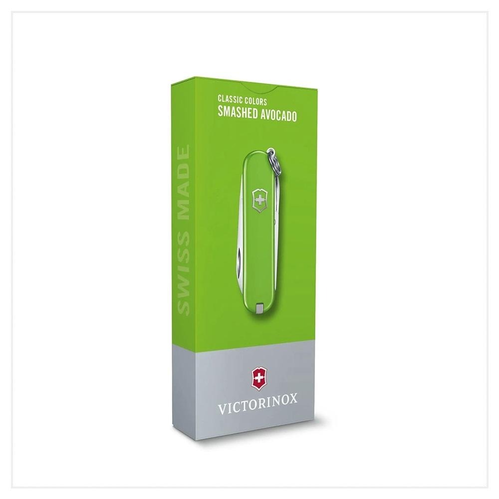 VICTORINOX 瑞士維氏 瑞士刀 7用 58mm Smashed Avocado 酪梨綠 0.6223.43G-細節圖2