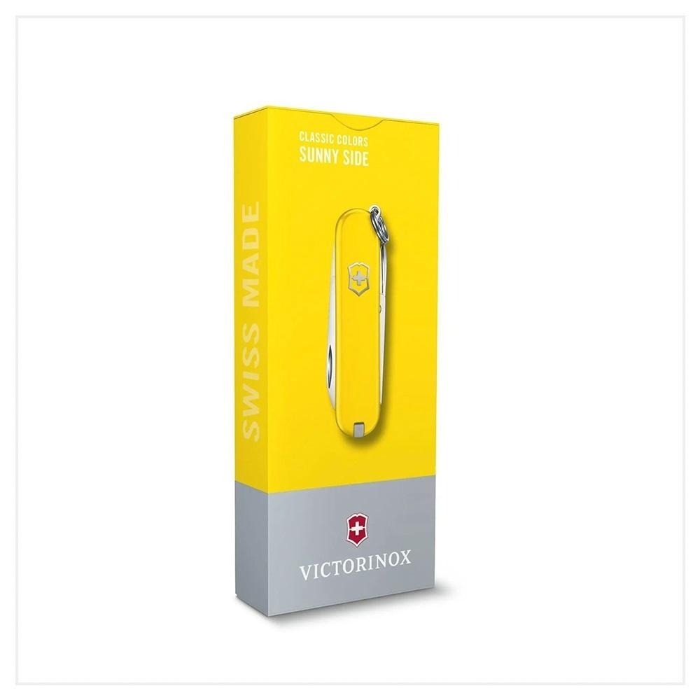 VICTORINOX 瑞士維氏 瑞士刀 7用 58mm Sunny Side 黃色 0.6223.8G-細節圖2