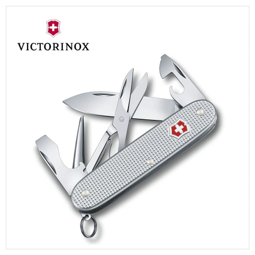 VICTORINOX 瑞士維氏 瑞士刀 Pioneer X 9用 93mm 銀格 0.8231.26