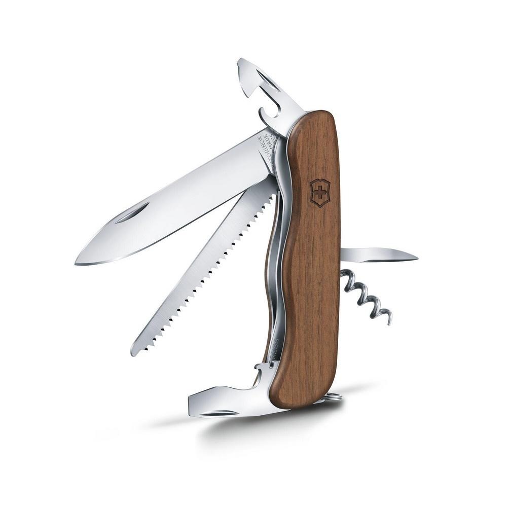 VICTORINOX 瑞士維氏 瑞士刀 10用 Forester Wood 胡桃木 0.8361.63-細節圖3