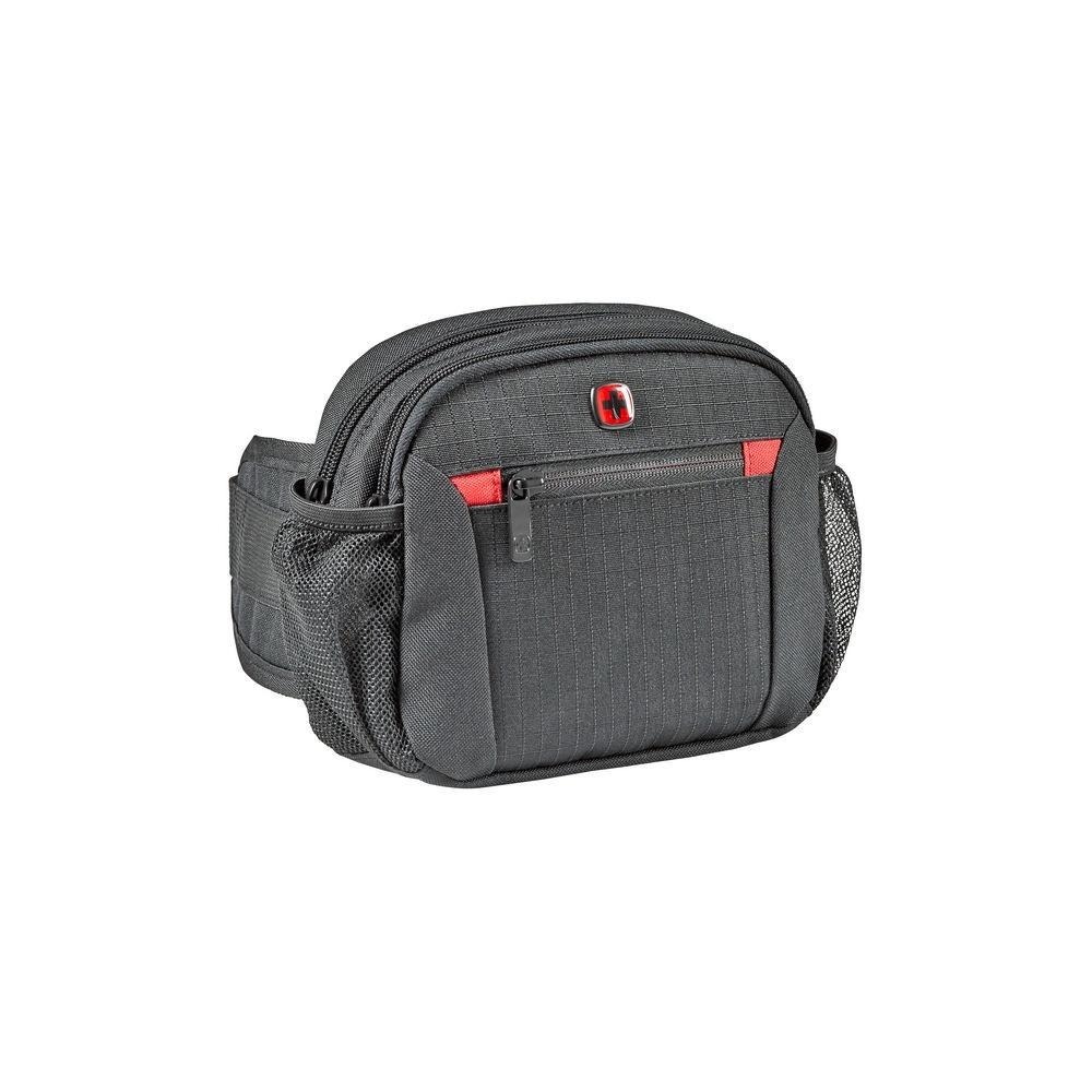 WENGER 威戈 可調式腰包 黑 604604-細節圖2