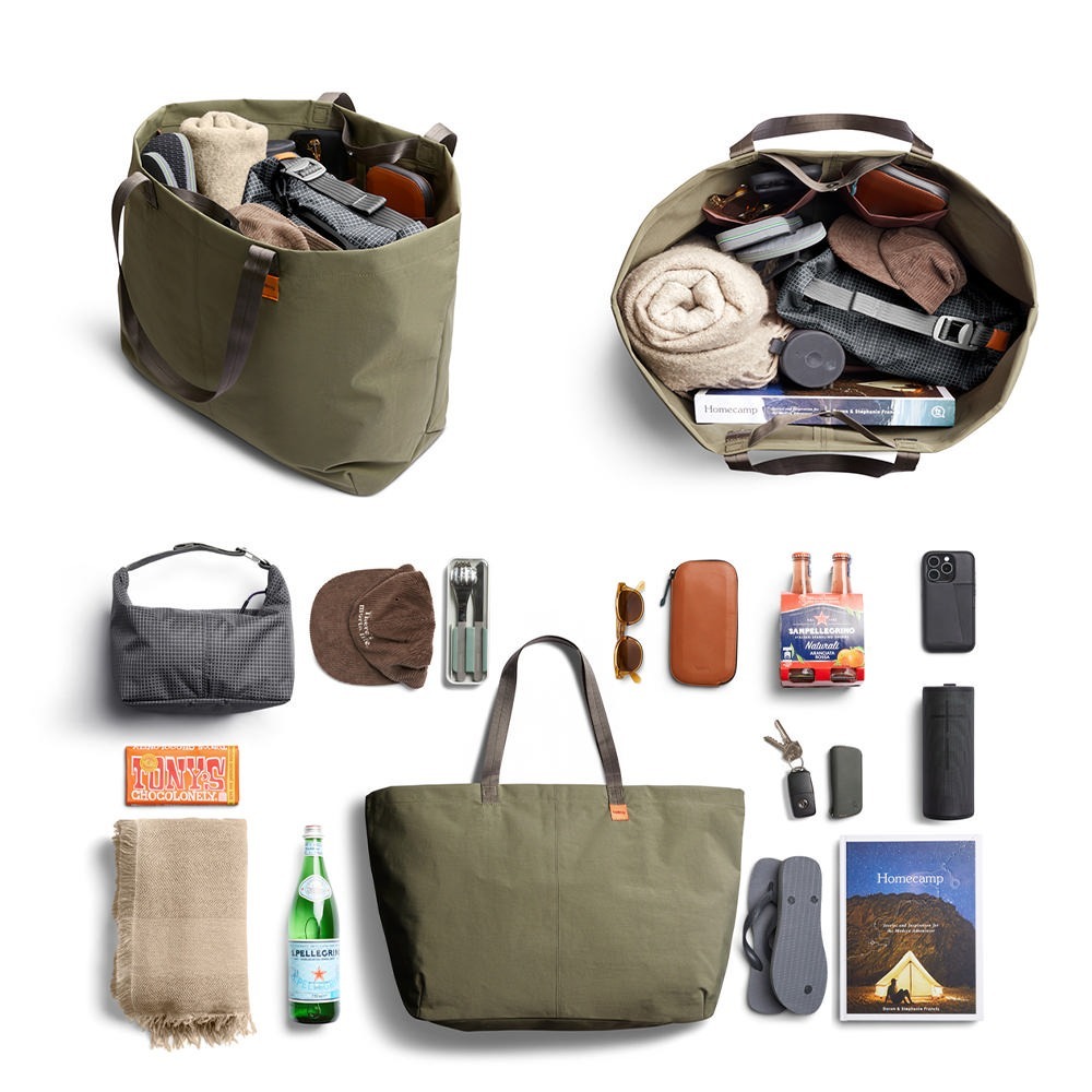 Bellroy Market Tote Plus 25L雙把手可折疊大尺寸托特包(BXTA)-細節圖6