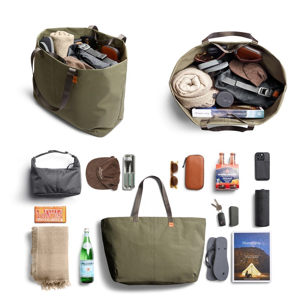 Bellroy Market Tote Plus 25L雙把手可折疊大尺寸托特包(BXTA)-細節圖6